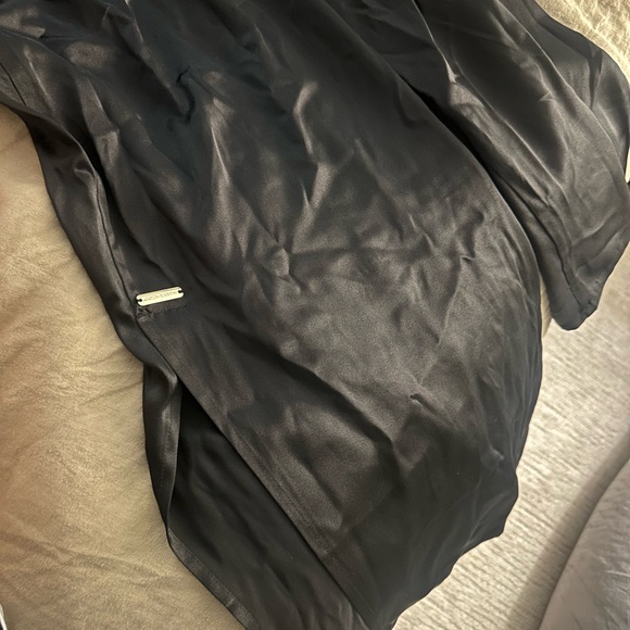 Cozy Earth Black Silk Pajama Pants - Picture 4 of 5